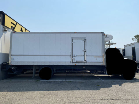24 Foot Refrigerated Truck Body Thermo King Whisper Standby Refrigeration Unit